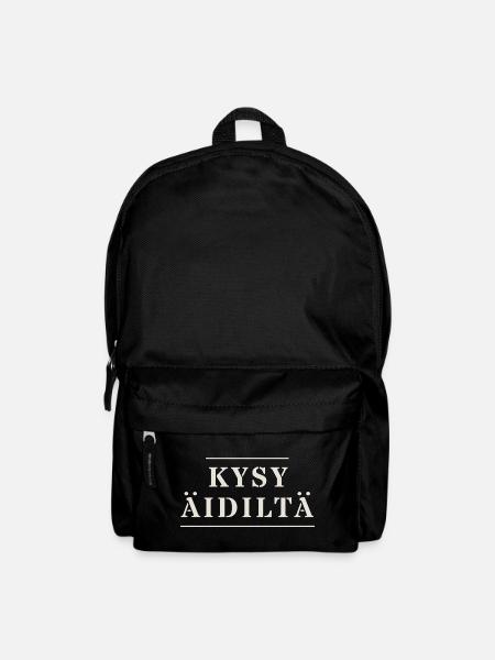 Frag Mama - Rucksack - Schwarz