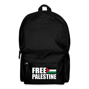 Free palestine - Backpack - black - Front