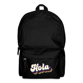 Hola Espagnol Bonjour Hawaii Hawaiian Pride Mexicain - Sac à dos - noir - Devant