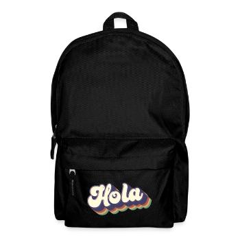 Hola Espagnol Bonjour Hawaii Hawaiian Pride Mexicain - Sac à dos - noir - Devant