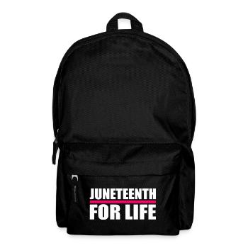 juneteenth - Backpack - black - Front