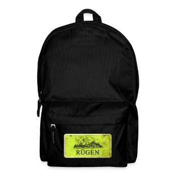 Rügen vintage sign - Backpack - black - Front