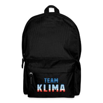 Team Klima | Warming Stripes - Rucksack - Schwarz - Vorne