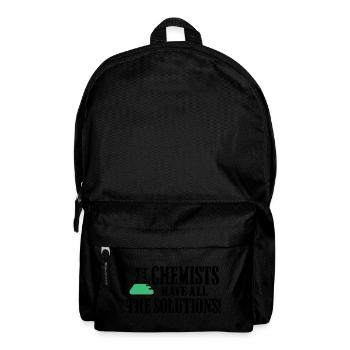 chemists have all the solutions - Rucksack - Schwarz - Vorne