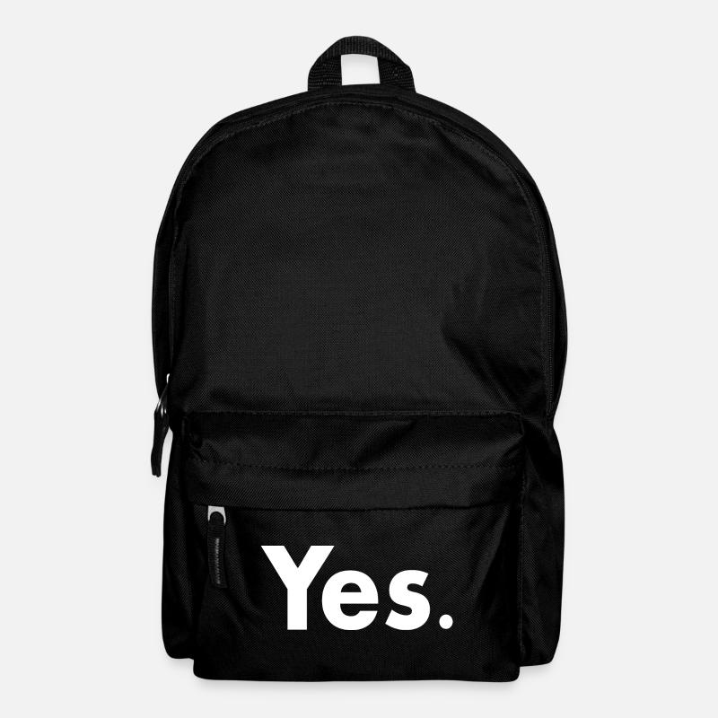 Yes - Backpack - black