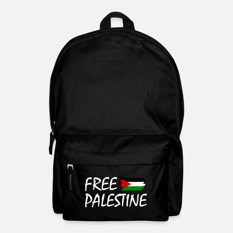 Free palestine - Rucksack - Schwarz