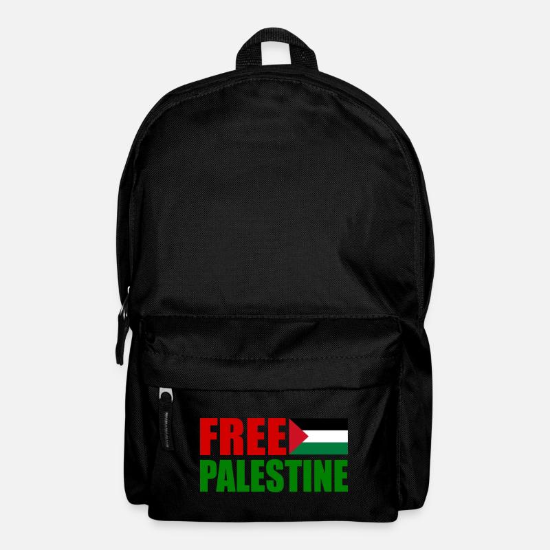 Free palestine - Rucksack - Schwarz