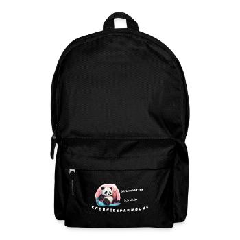 I'm not lazy / Low power mode - Backpack - black - Front