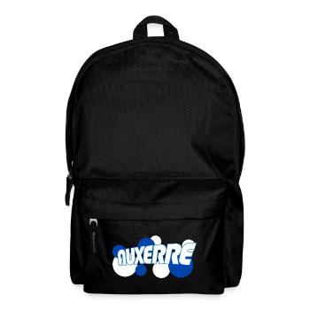 Auxerre Retro Typo Bleu - Sac à dos - noir - Devant