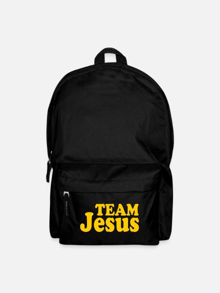 Team jesus - Rucksack - Schwarz