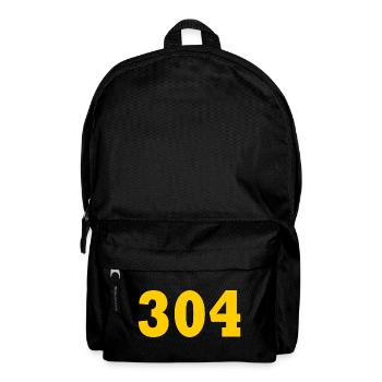 304 - Rucksack - Schwarz - Vorne