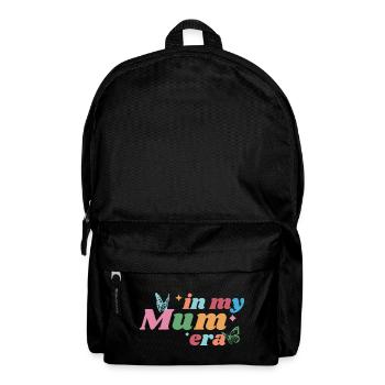 In My Mum Era – Colorful & Playful - Backpack - black - Front