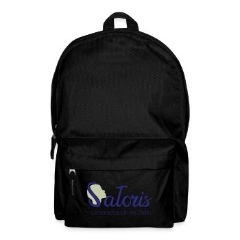 Satoris logo, the brand for conscious people - Backpack - black - Front