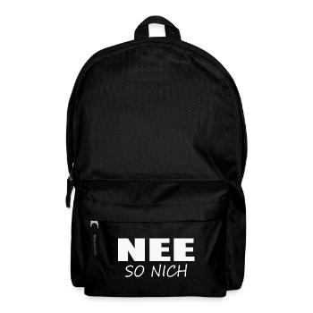 NO - NOT LIKE THAT - Backpack - black - Front