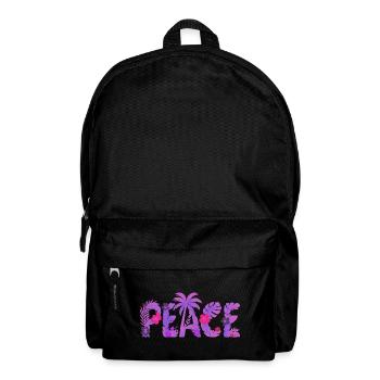 Tropical Peace - Rucksack - Schwarz - Vorne