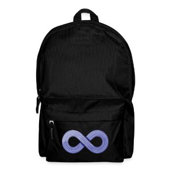 Infinity Flow – symbole d’agilité - Sac à dos - noir - Devant