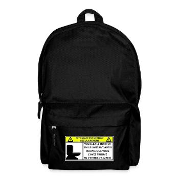 Espace  - Sac à dos - noir - Devant