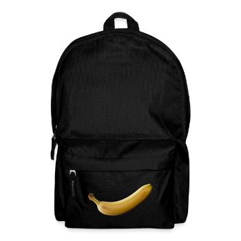 Banana Neon Illustration - Backpack - black - Front