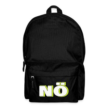 no - Backpack - black - Front