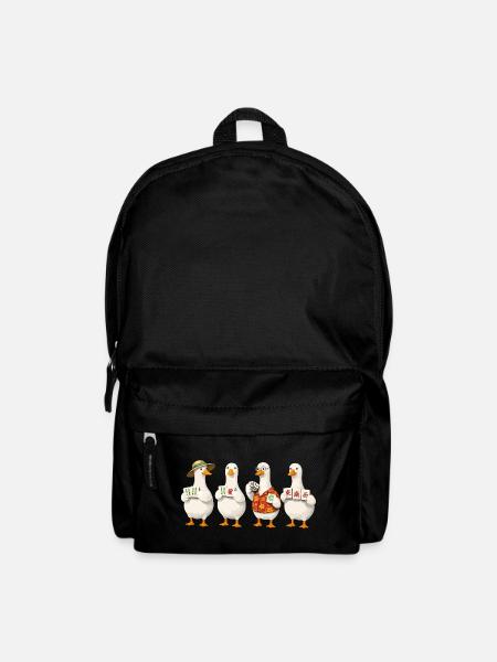 Mahjong goose - Rucksack - Schwarz