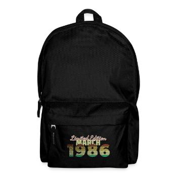 40e anniversaire Édition Limitée (SCR) 03/1986 - Sac à dos - noir - Devant