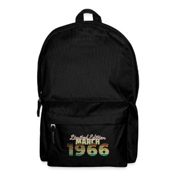 60th Anniversary Limited Edition (SCR) 03/1966 - Backpack - black - Front