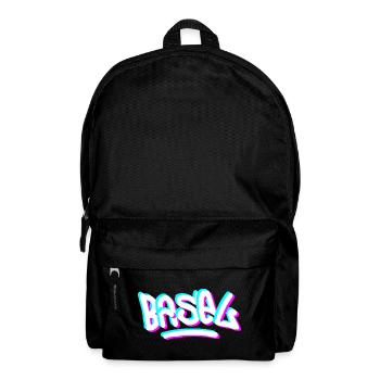 Basel Day Graffiti - Backpack - black - Front