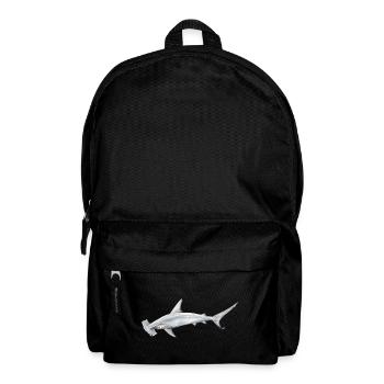 Tiburon martillon - Hammerhead shark - Requin - Backpack - black - Front