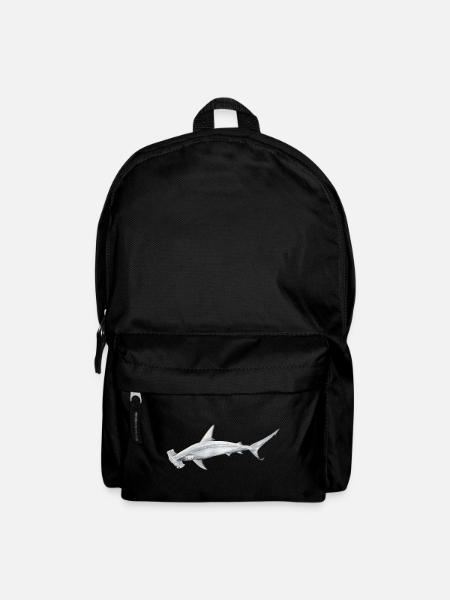 requin Martillon - requin-marteau - Réquin - Sac à dos - noir