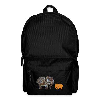 elefant e 85 - Sac à dos - noir - Devant
