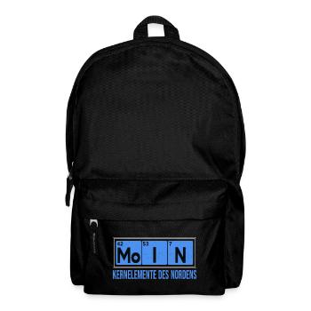 Moin noyaux du Nord cadeau Allemand du Nord - Sac à dos - noir - Devant