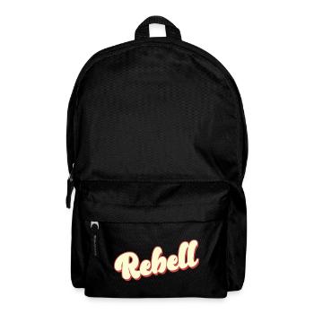 rebel dieb rowdy rebell bandit hustler gang crime - Rucksack - Schwarz - Vorne
