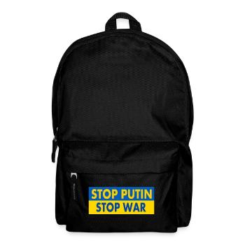 Stop war - Sac à dos - noir - Devant