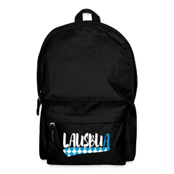 Lausbua - Rucksack - Schwarz - Vorne