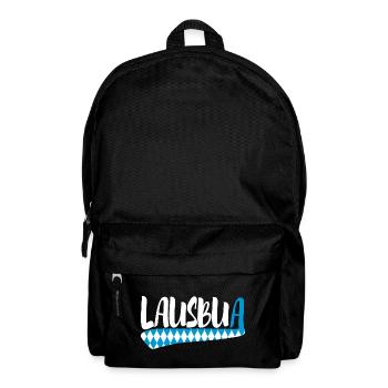 Lausbua - Rucksack - Schwarz - Vorne