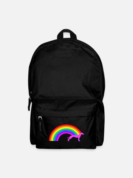 Greyhound Rainbow - Backpack - black