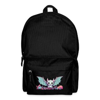 Gothic Kawaii Bat Anime Manga Design - Backpack - black - Front