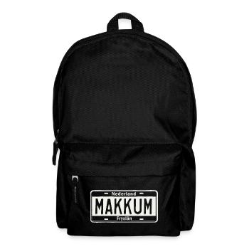 T-Shirt Makkum Hoodie Ijsselmeer Friesland - Rucksack - Schwarz - Vorne