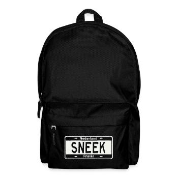 T-Shirt Sneek Hoodie Ijsselmeer Holland - Rucksack - Schwarz - Vorne