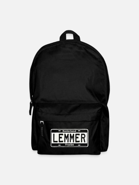 T-Shirt Lemmer Hoodie Ijsselmeer Holland Maritim - Rucksack - Schwarz