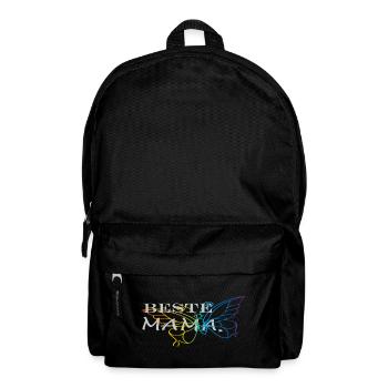 beste Mama - Rucksack - Schwarz - Vorne