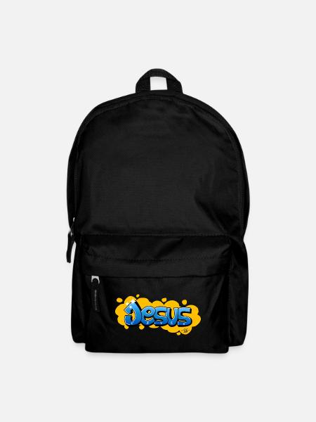 Jesus saves - Backpack - black