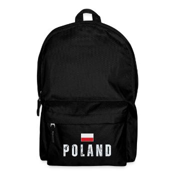 Polish pride, Polish flag - Backpack - black - Front