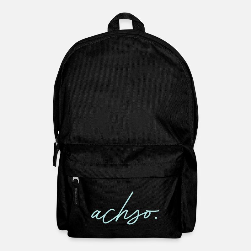 achso. Bluewave - Rucksack - Schwarz