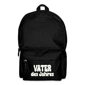 Father of the Year Award Design - Backpack - black - Front