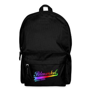 Patenonkel 2026, Patenonkel Hoodie, Tasche, Shirt - Rucksack - Schwarz - Vorne