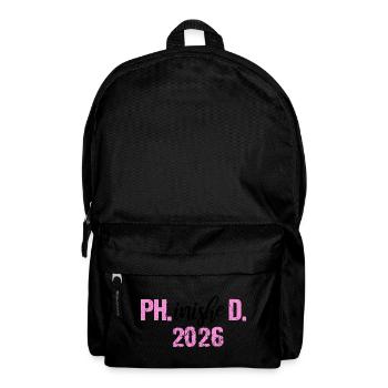 Doctorat 2026 Doctorat philistin Thèse PhD - Sac à dos - noir - Devant