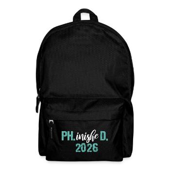 Doctorat 2026 Doctorat philistin Thèse PhD - Sac à dos - noir - Devant