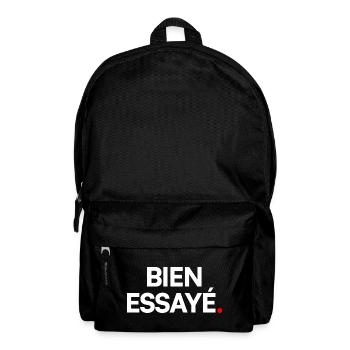Bien essayé - Sac à dos - noir - Devant