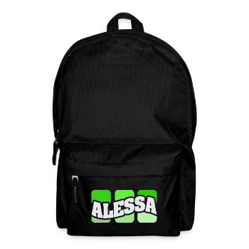 Cadeau pour Alessa - Sac à dos - noir - Devant